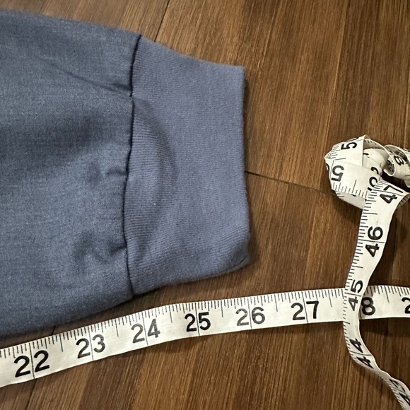 Figs Zamora Heathered Blue Denim Scrub Pants Size L/P excellent condition - Picture 5 of 7